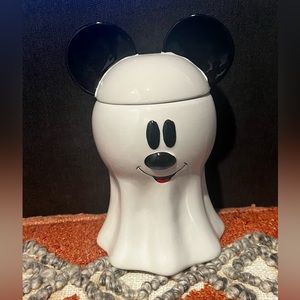 Mickey Mouse Ghost Cookie Jar- Large
